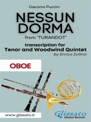 cover image of Nessun Dorma--Tenor & Woodwind Quintet (Oboe part)